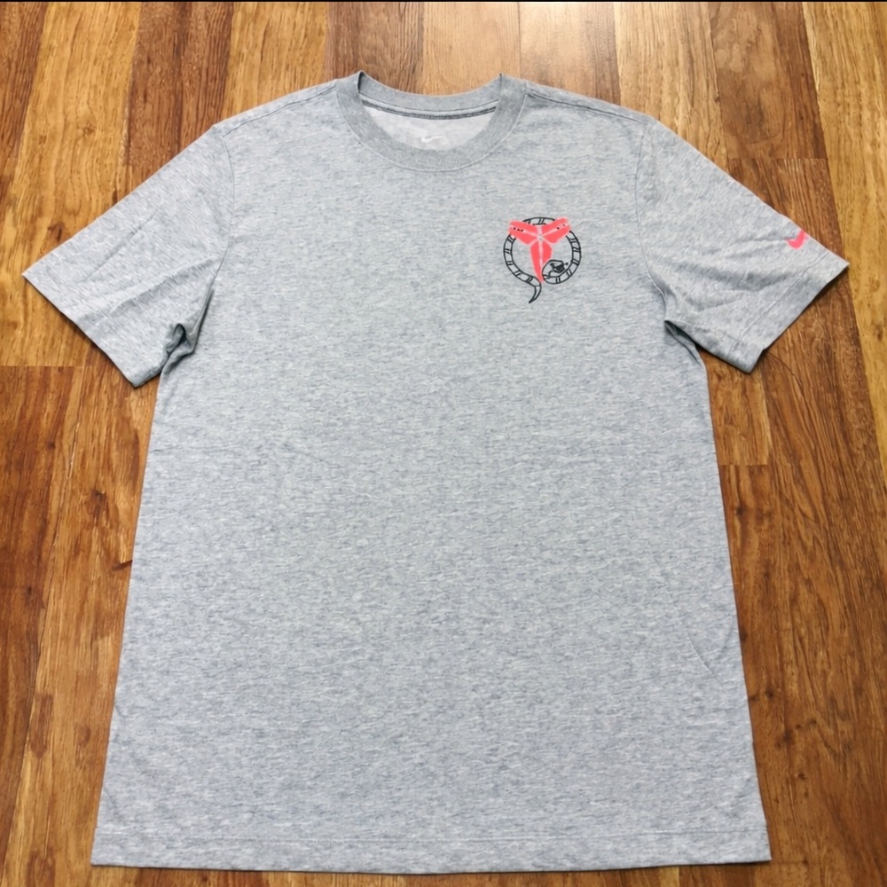 Nike Kobe Embroidered Black Mamba Snake T-Shirt